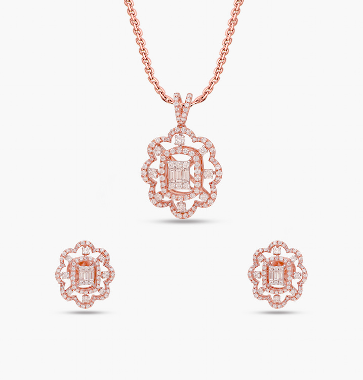 The Exclusive Rotary Pendant Set